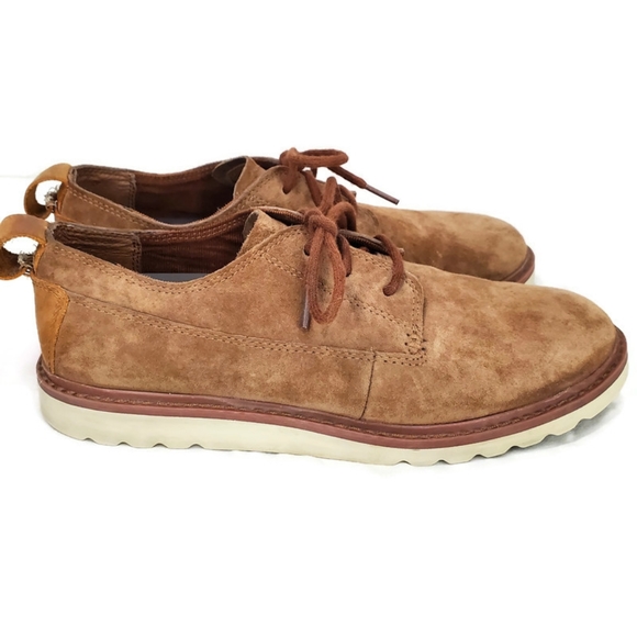 REEF Men's Voyage Low Brown Dressinn Suede Size 9 - Picture 4 of 11